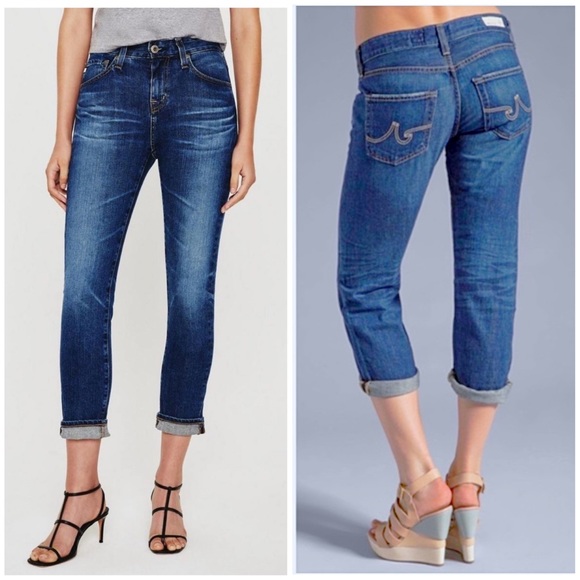 Ag Adriano Goldschmied Denim - AG Ex-boyfriend crop